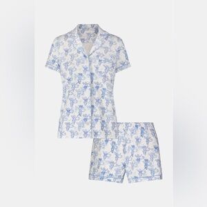 Roller Rabbit x LoveShackFancy Pastiche De Monkey Women’s Polo Pajama